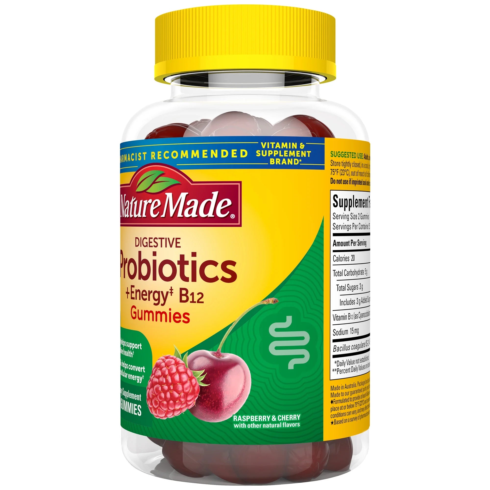 Naturemade Nature Made Probiotic Energy Gummy 50ct