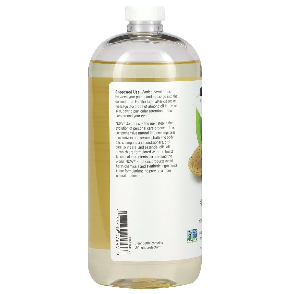 Now Foods Solutions Sweet Almond Oil 32 fl oz Oil