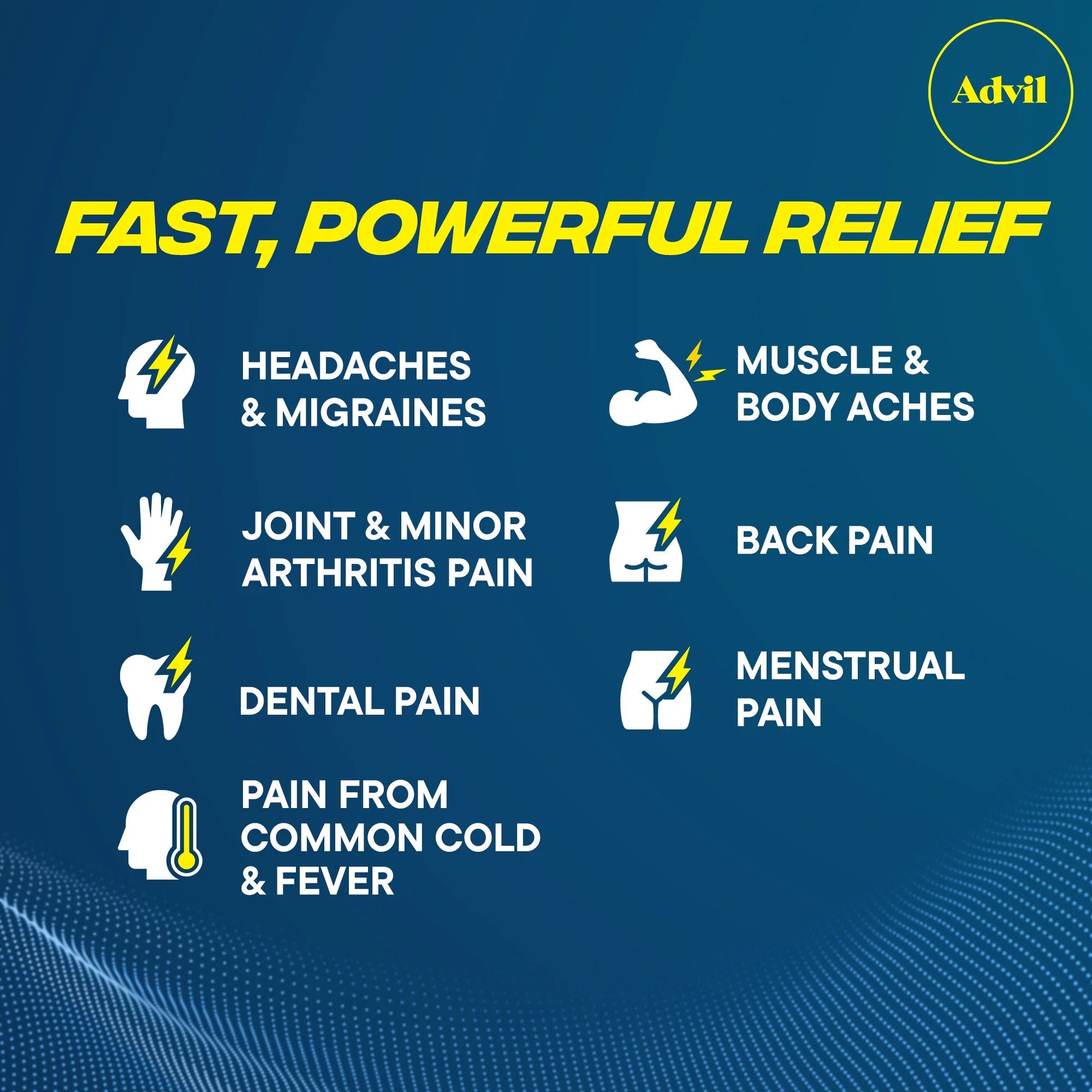 Advil Pain Relievers and Fever Reducer Coated Tablets, 200 Mg Ibuprofen, 200 Count