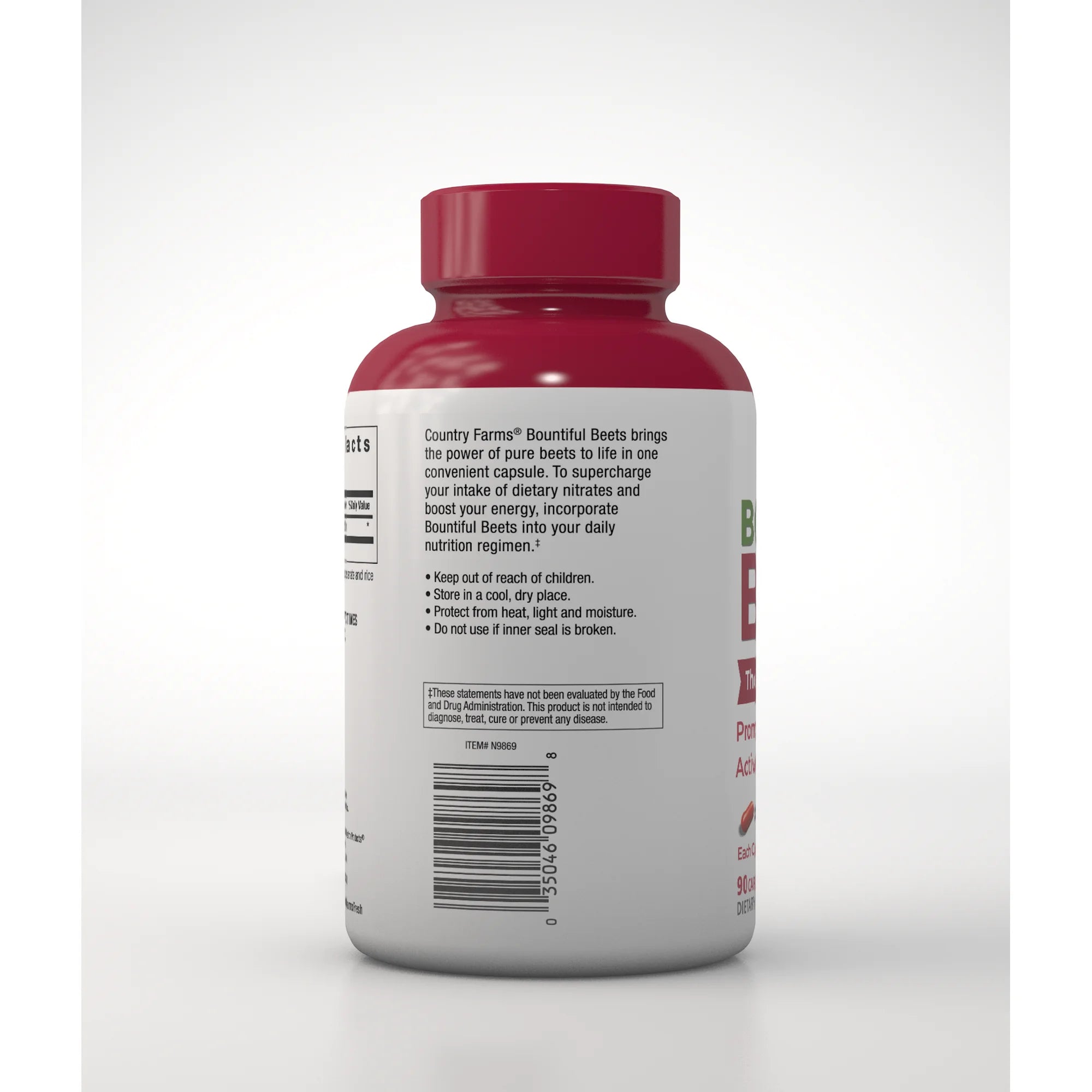 Country Farms Bountiful Beets Capsules, 90 ct