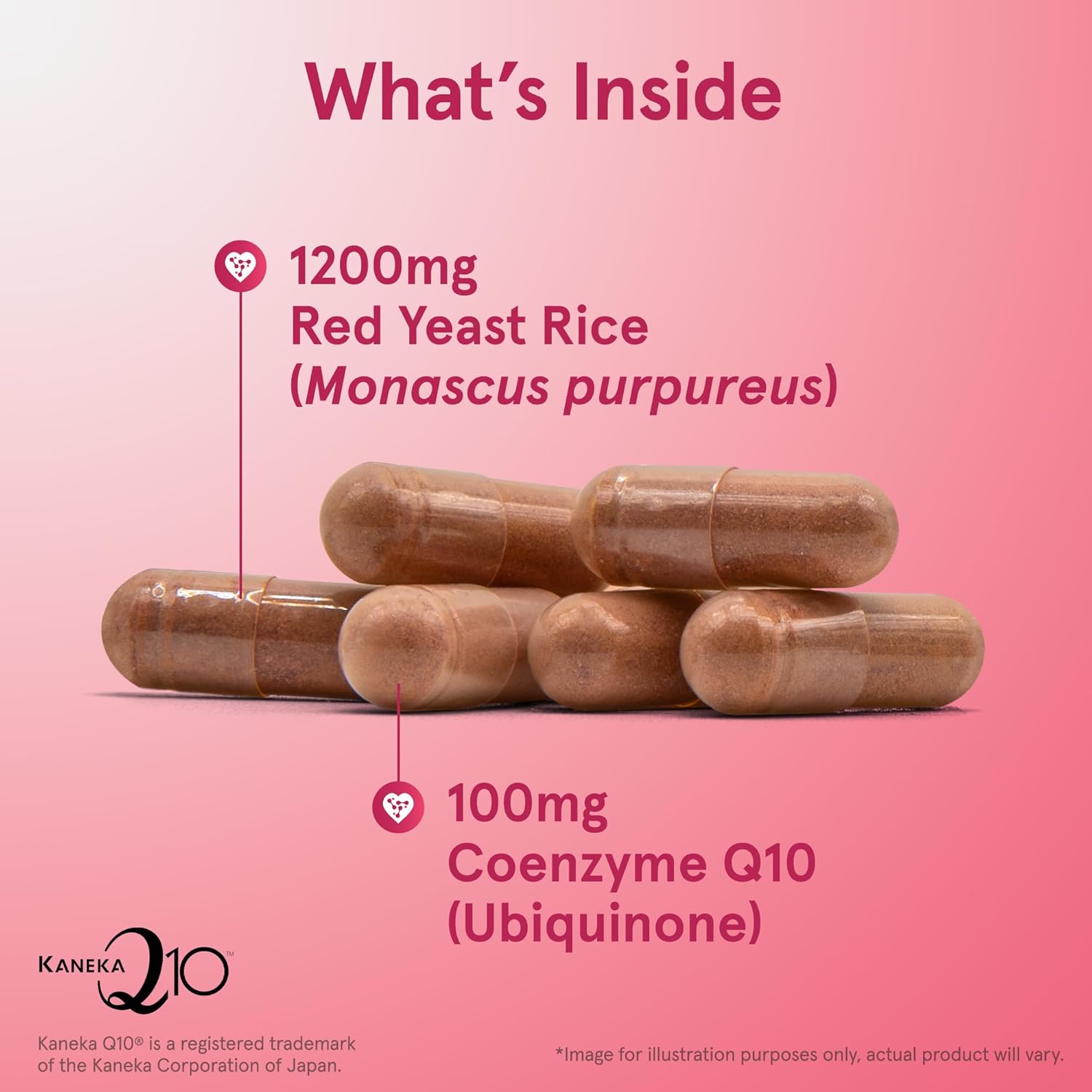 Jarrow Formulas, Vegan Red Yeast Rice + Co-Q10, 120 Veggie Capsules