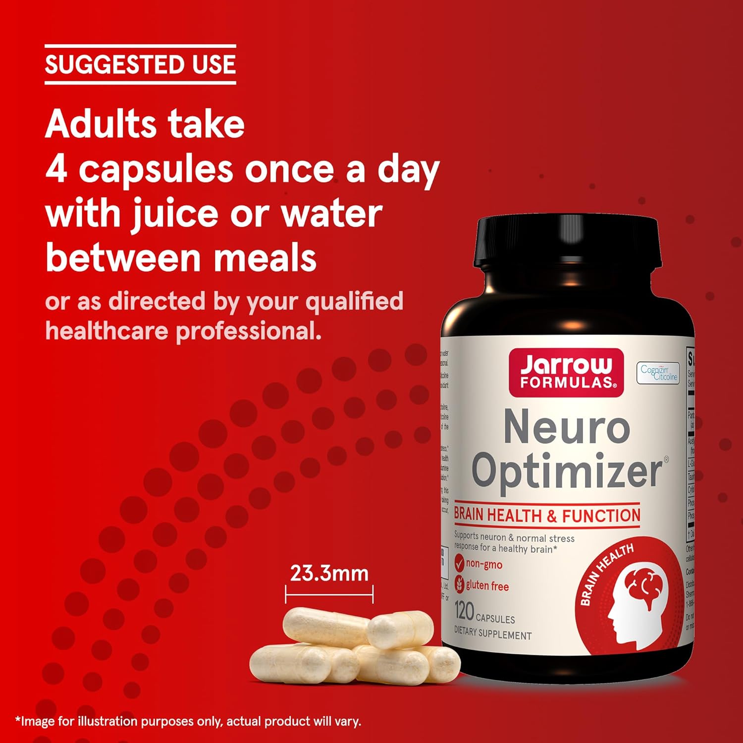 Jarrow Formulas, Neuro Optimizer, 120 Capsules