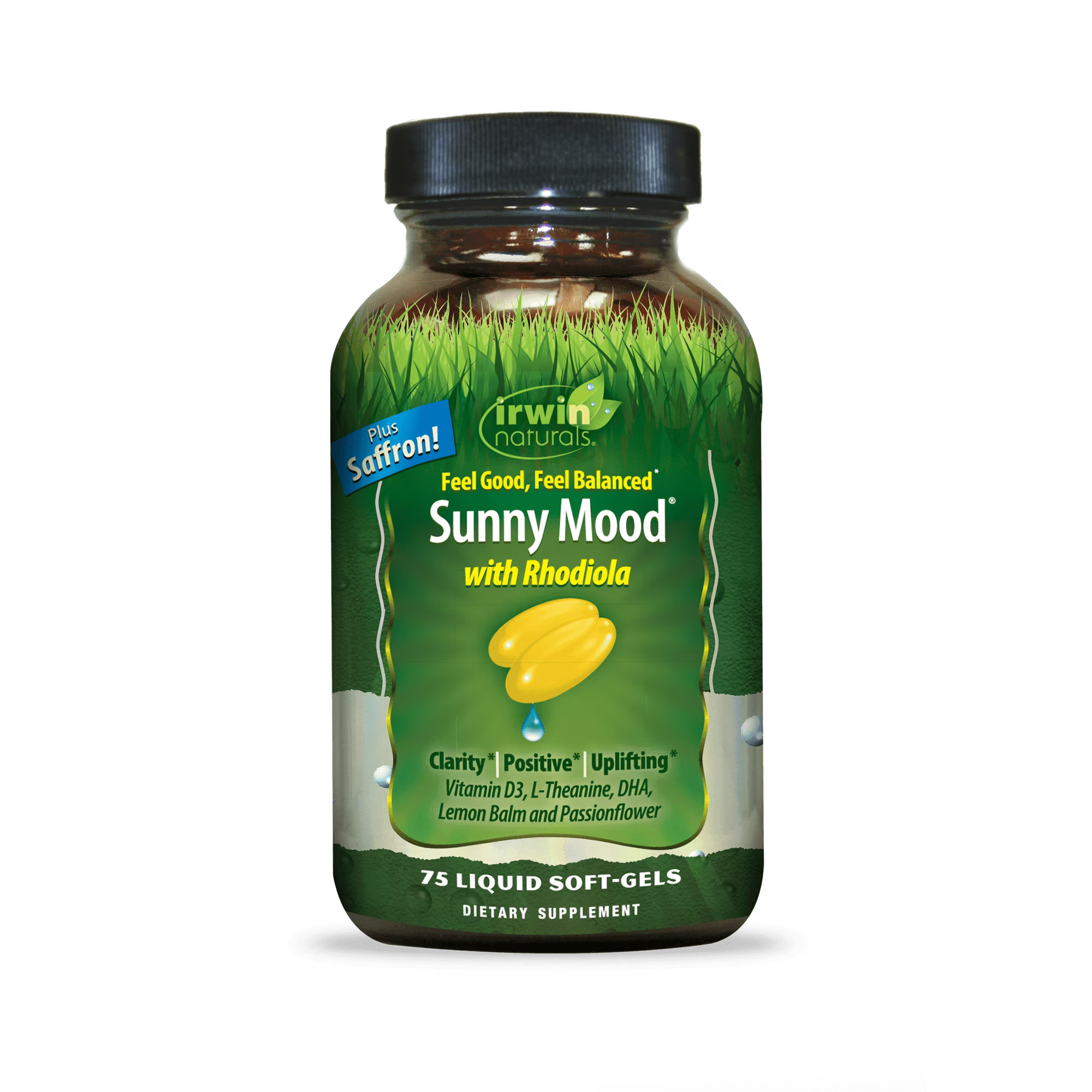 Irwin Naturals Sunny Mood - 75 Liquid Soft-Gels