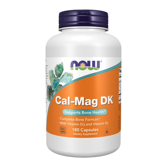NOW Foods Cal-Mag DK, Complete Bone Formula, 180 Capsules