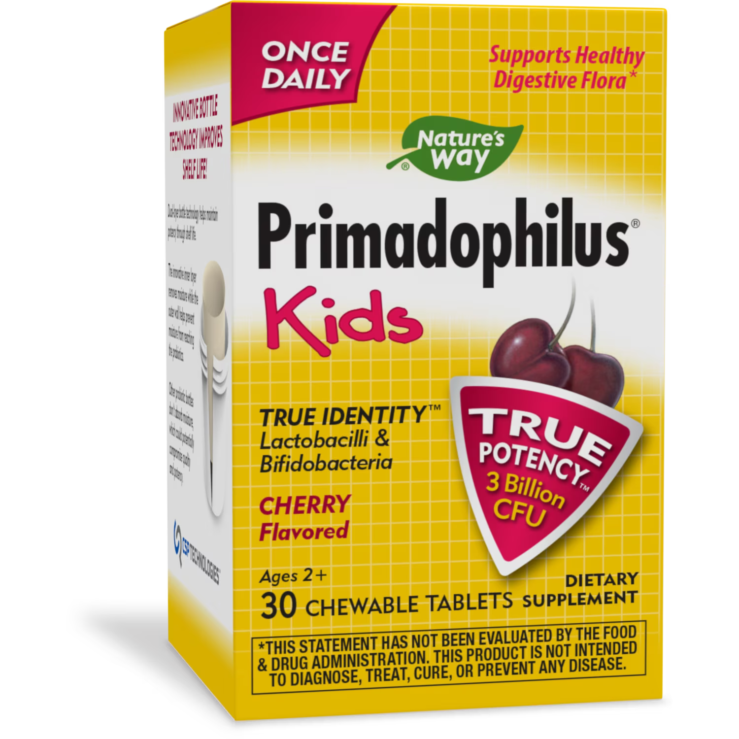 Nature's Way Primadophilus Kids 3 Billion, 30 Chewables