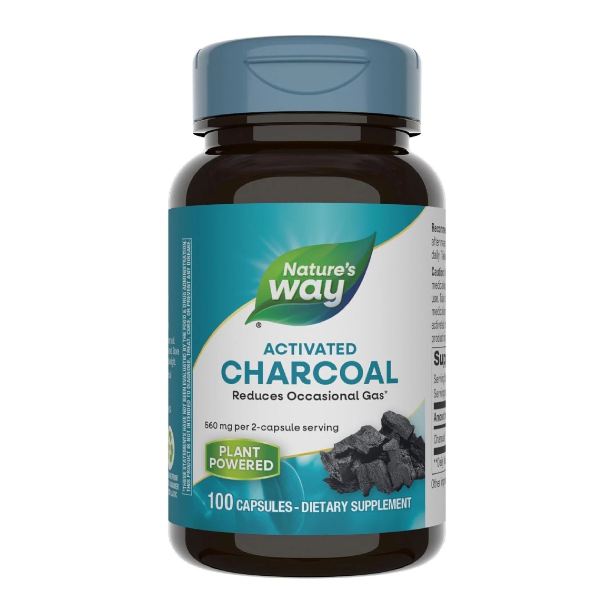 Nature's Way Activated Charcoal 100 Caps