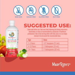 MaryRuth's, Liquid Morning Multivitamin Essentials+, Fruit Punch, 32 fl oz (946 ml)