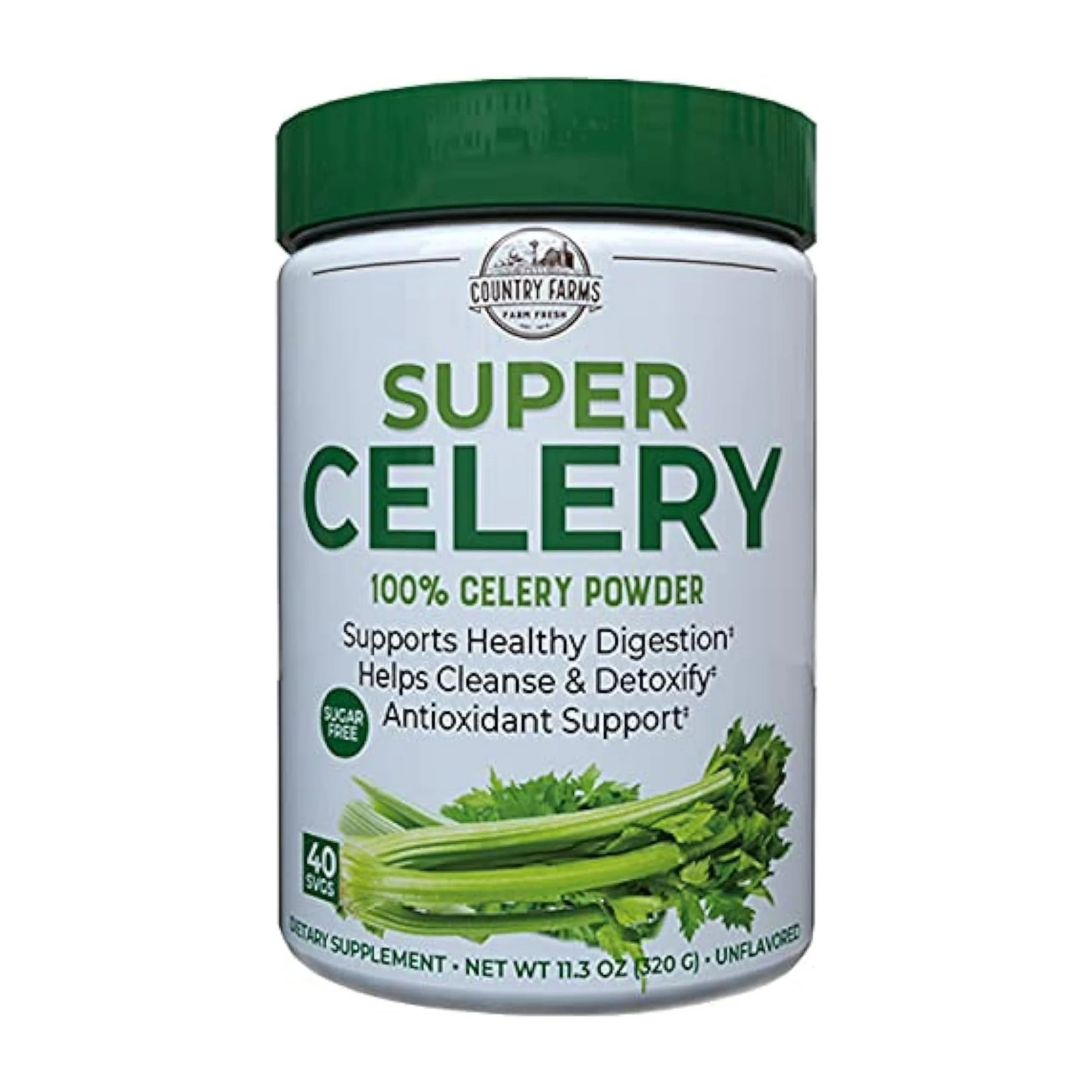 Country Farms Super Celery Drink Mix  Unflavored - 11.3 0Z
