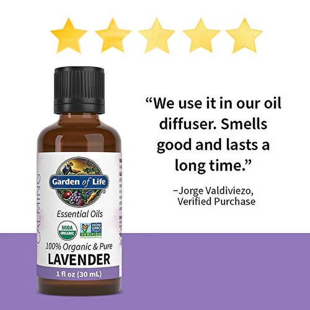 Garden Of Life - Essential Oil Lavender - 1 FZ