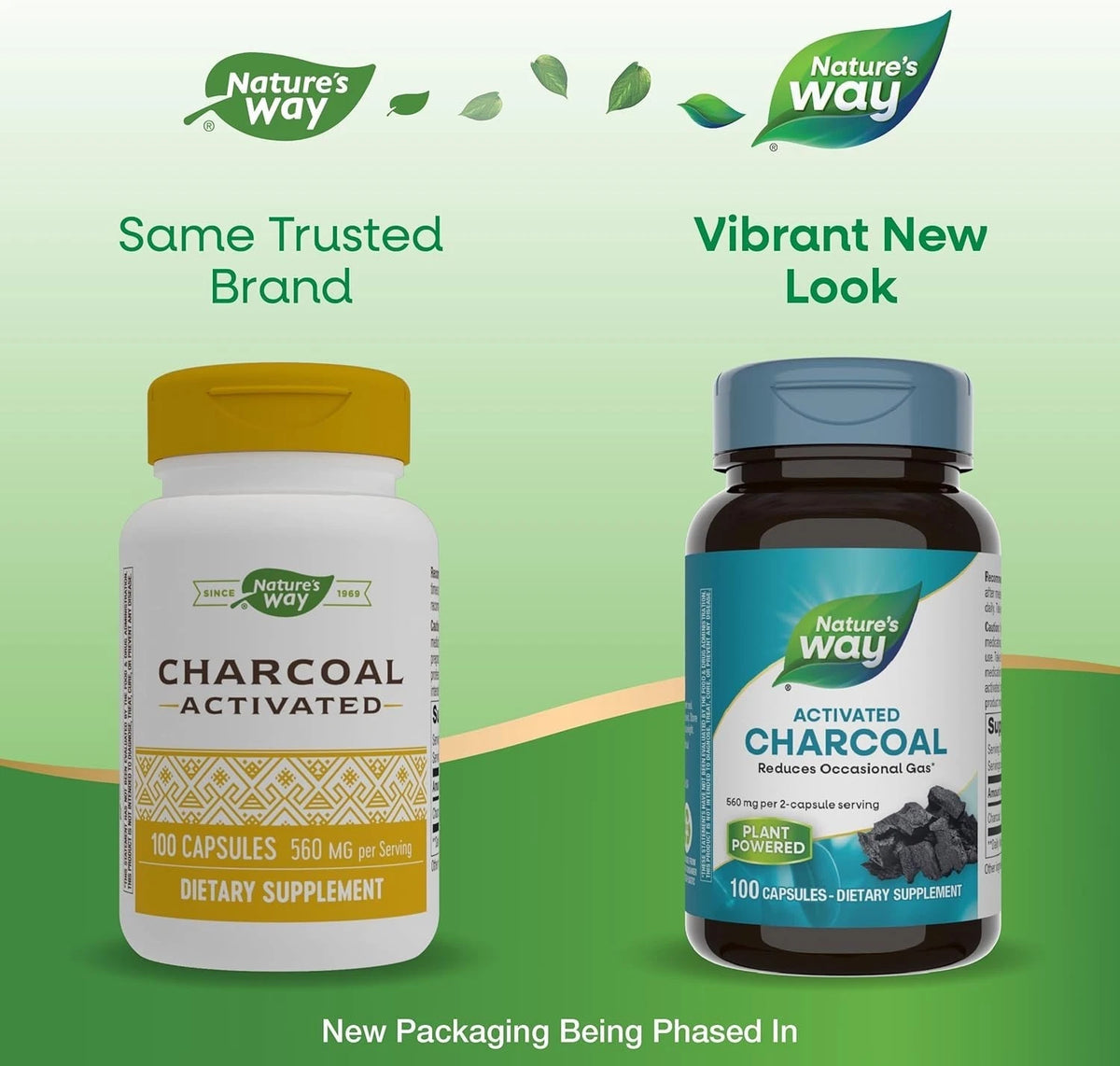 Nature's Way Activated Charcoal 100 Caps