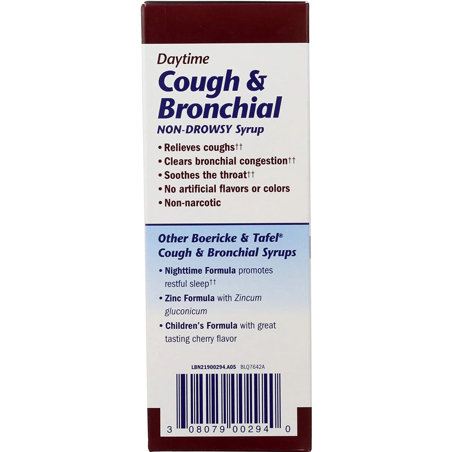 Boericke & Tafel Daytime Cough & Bronchial Syrup 8 fl oz Liquid